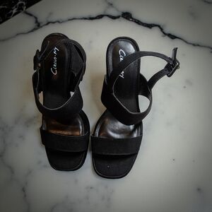 Preloved Size 6.5 Circus by Sam Edelman Black Sandals